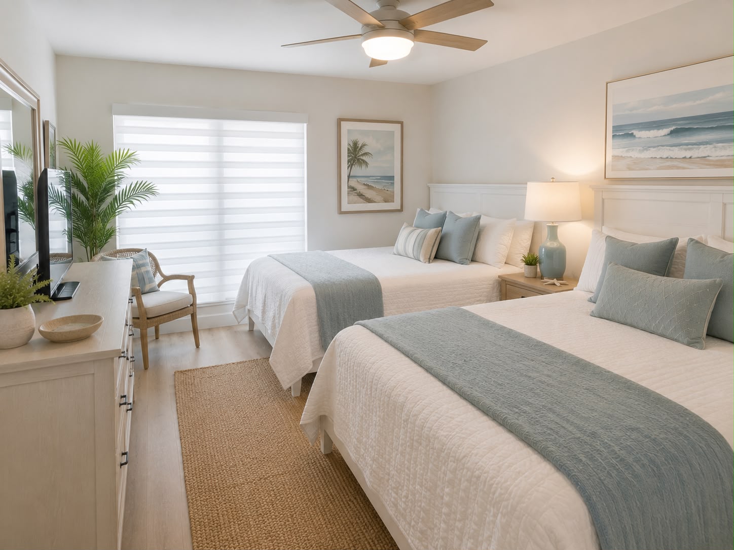Twin suite turnover