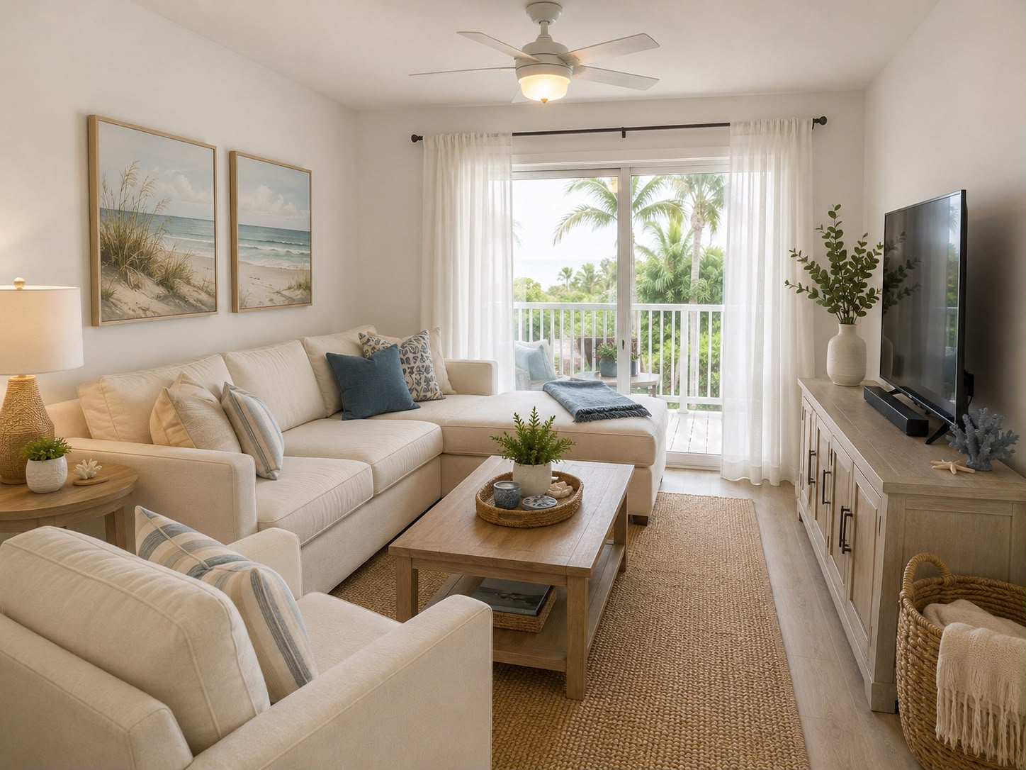 Coastal living room