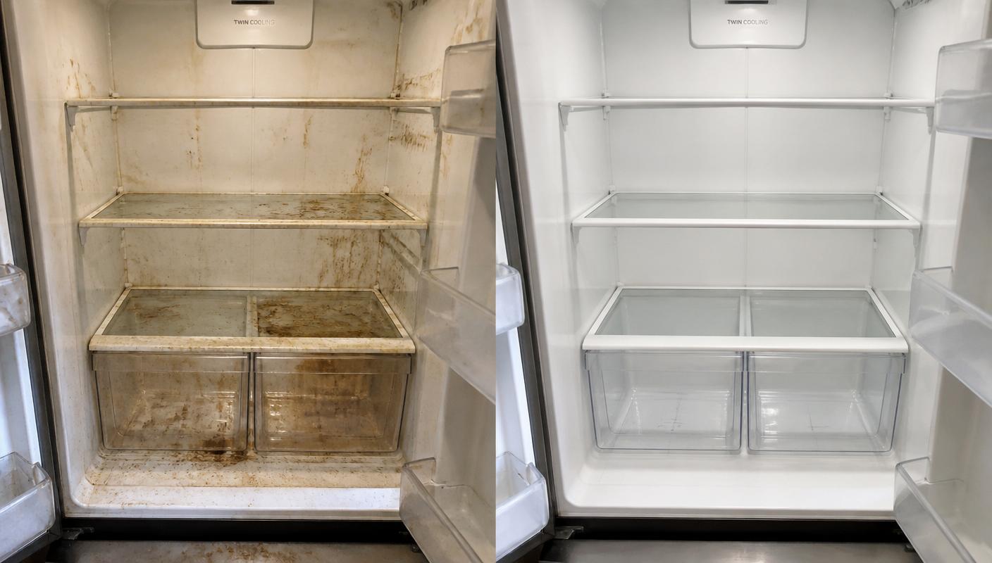 Empty refrigerator